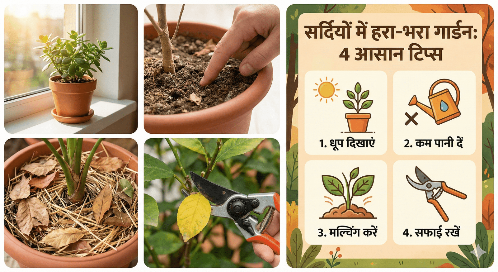 ठिठुरती सर्दी में मुरझा रहे हैं आपके ‘लाडले’ पौधे? जानिये 4 जादुई तरीके जो उनमें जान डाल देंगे