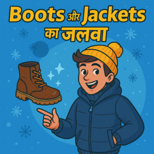 Boots और Jackets का Jalwa
