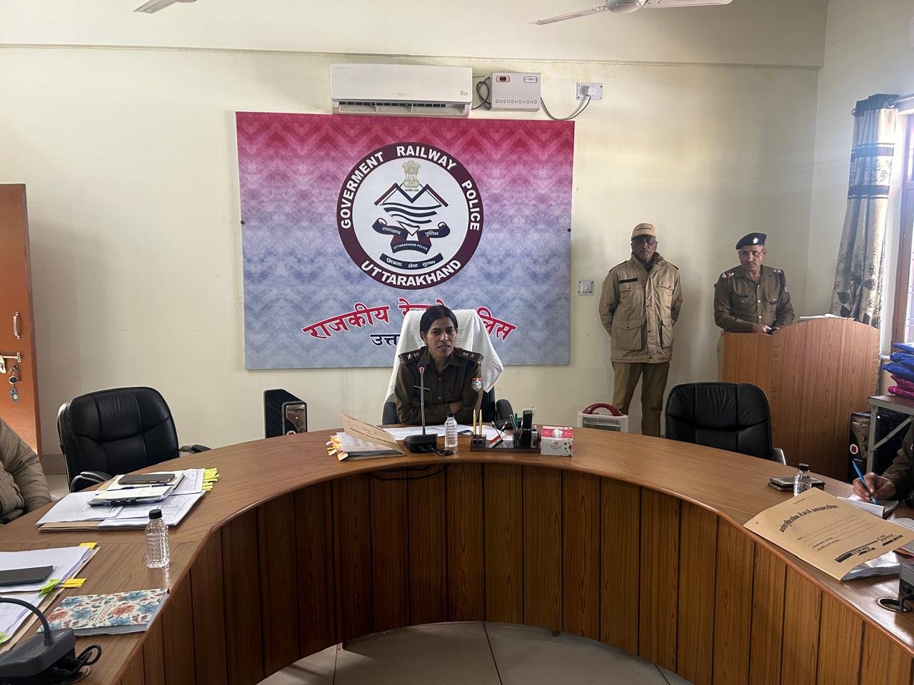 जीआरपी के सभागार में माह दिसम्बर -2025 की अपराध गोष्ठी आयोजित की गई 