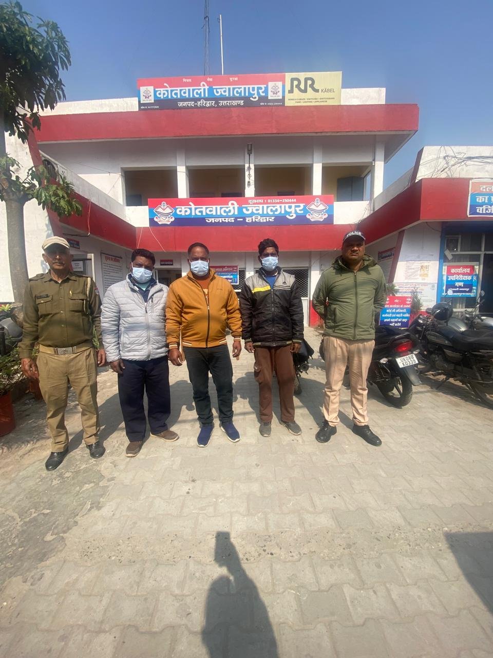 शांति व्यवस्था भंग करने पर 03 अभियुक्त गणों को किया गया गिरफ्तार